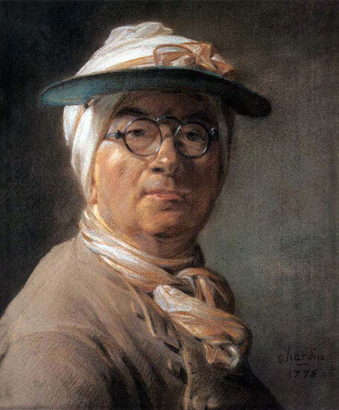 Self Portrait with an Eyeshade